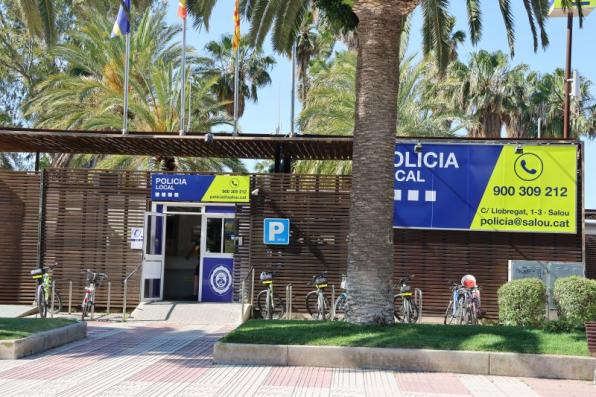 Comisaria de Playa de Salou en el Passeig Jaume I