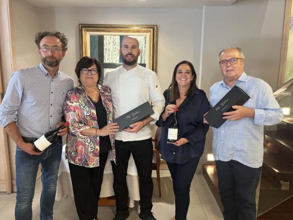 Clos Galena amb els propietaris de Can Bosch a Cambrils