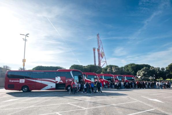 Los niños afectados por la DANA ha visitado PortAventura 1 día