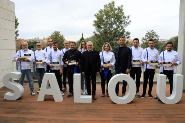 Chefs de Salou con el alcalde y el concejal de Dinamización Económica