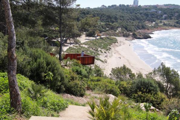 Playa Larga de Salou, capital de la Costa Dorada