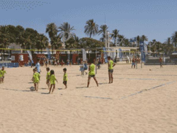 Cambrils presenta la Zona Esportiva de platja més important de la Costa Daurada